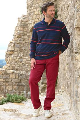 POLO A RAYURES