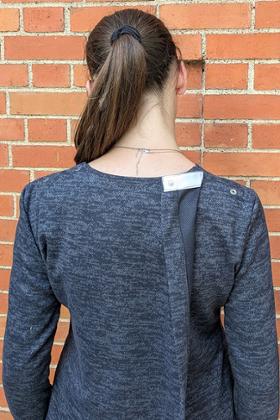 PULL CROISE DOS GRANDE TAILLE