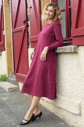 ROBE CROISÉE DOS