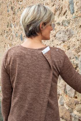 ROBE CROISÉE DOS
