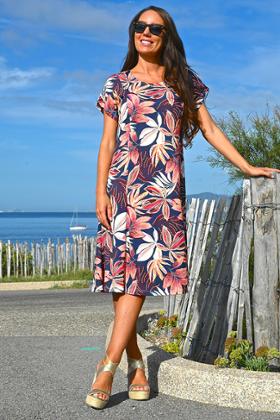 ROBE MANCHES TOMBANTES