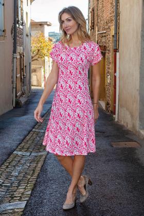 ROBE MANCHES TOMBANTES