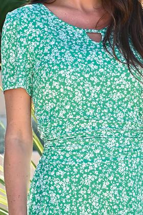 ROBE ENCOLURE GOUTTE D'EAU