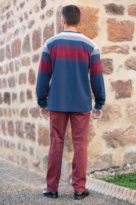 T-SHIRT ML COTON VISCOSE