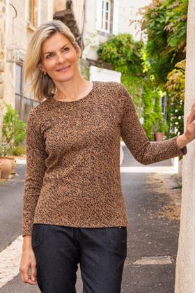 PULL ML MOUCHETÉ
