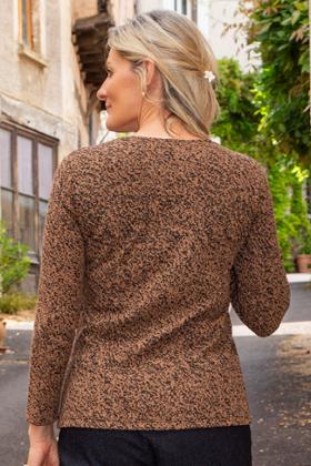PULL ML MOUCHETÉ