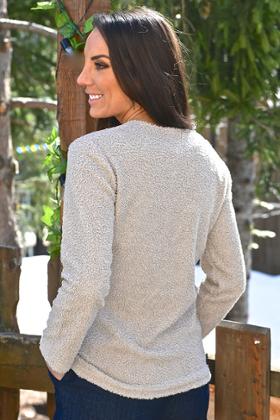 PULL ML MAILLE BOUCLETTE