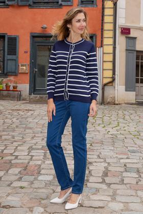 CARDIGAN ML MARINIERE
