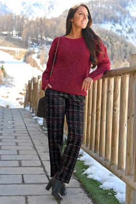 PANTALON GRANDS CARREAUX