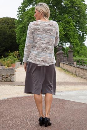 PULL CROISE DOS