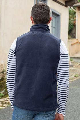 GILET POLAIRE SANS MANCHE