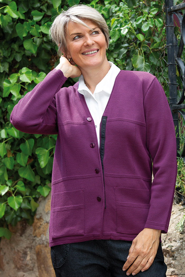 VESTE FERMETURE PAR AIMANTS