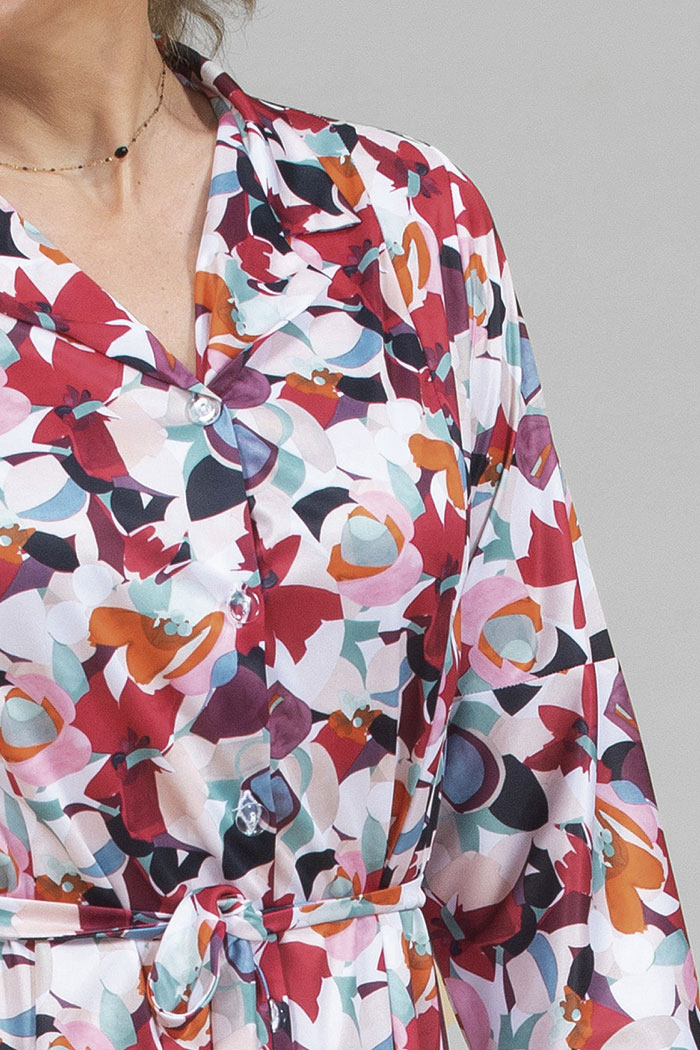 Robe ouverte hotsell devant grande taille