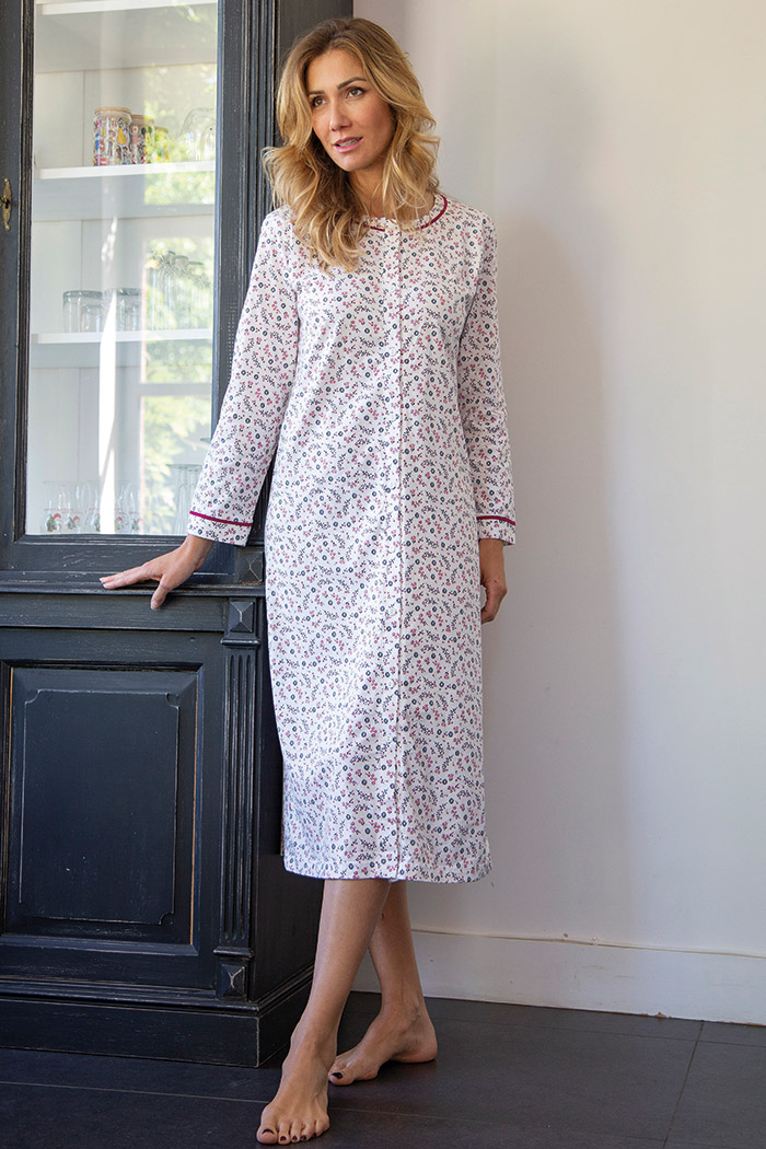 CHEMISE DE NUIT OUVERTE DEVANT