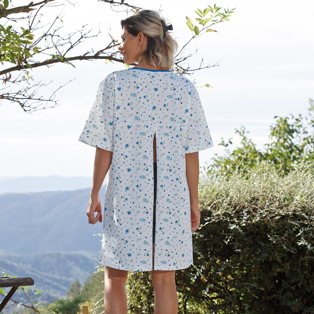CHEMISE DE NUIT OUVERTE DOS