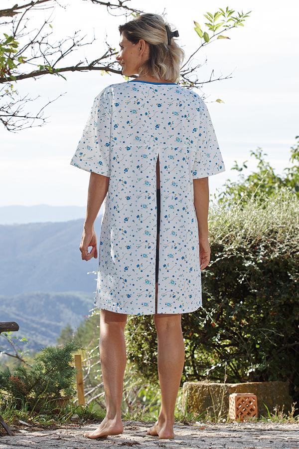 CHEMISE DE NUIT OUVERTE DOS
