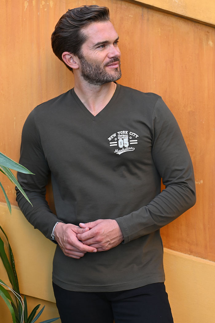 T-SHIRT ML GRANDE TAILLE