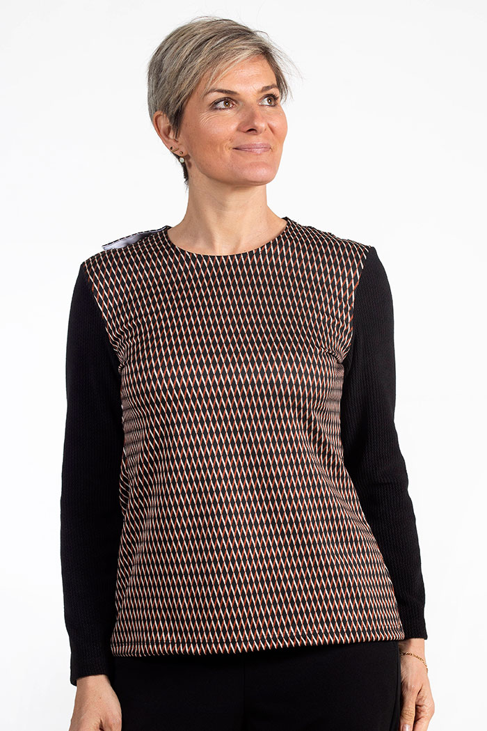 PULL CROISÉ DOS